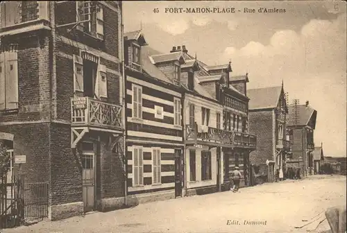 Fort-Mahon-Plage Rue d Amiens Kat. Fort-Mahon-Plage
