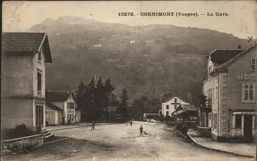 Cornimont Vosges La Gare Kutsche Kat. Cornimont