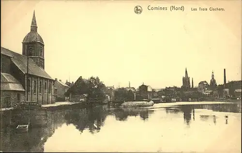 Comines Lille Trois Clochers Kat. Comines
