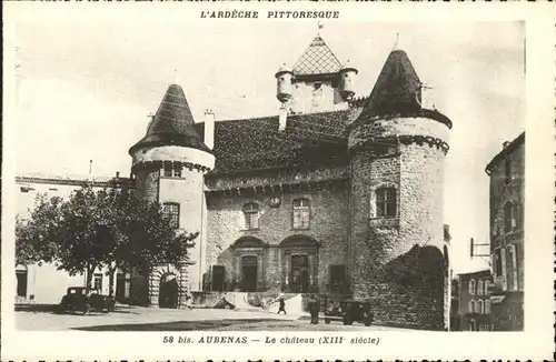 Aubenas Chateau Kat. Aubenas