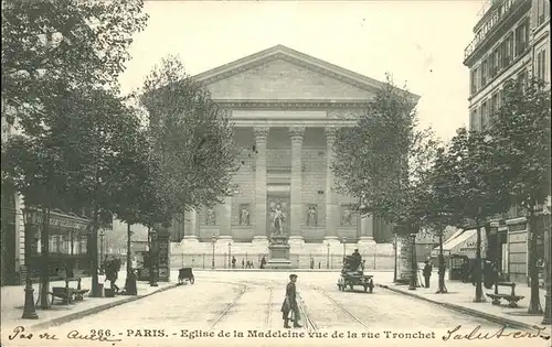 Paris Eglise de la Madelaine Kat. Paris