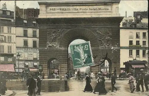 Paris Porte Saint Martin Kat. Paris