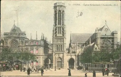 Paris Eglise St. Germain Kat. Paris