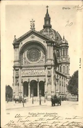 Paris Eglise Saint Augustin Kat. Paris