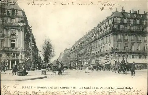 Paris Boulevard des Capucines Kat. Paris