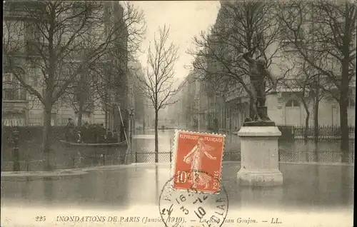 Paris Inondation des Paris Rue Jean Goujon Kat. Paris