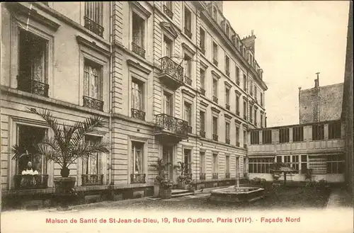 Paris Maison Sante de St. Jean de Dieu Kat. Paris
