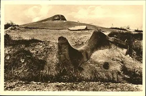 Fort de Vaux Artilleriewarte Kat. Verdun