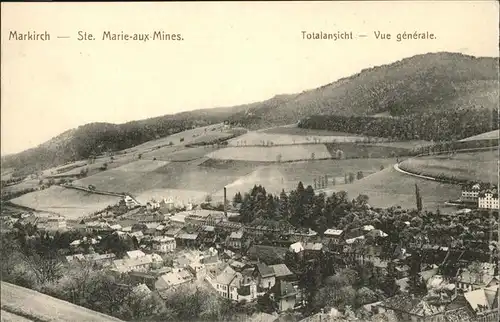 Markirch Totalansicht Kat. Sainte-Marie-aux-Mines