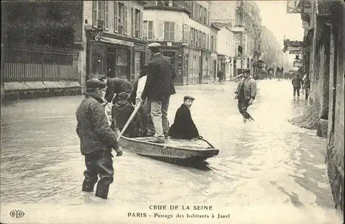 Paris Crue de la Seine Kat. Paris