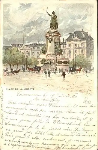Lavarenne Place Liberte Kat. Saint-Cirgues-de-Malbert
