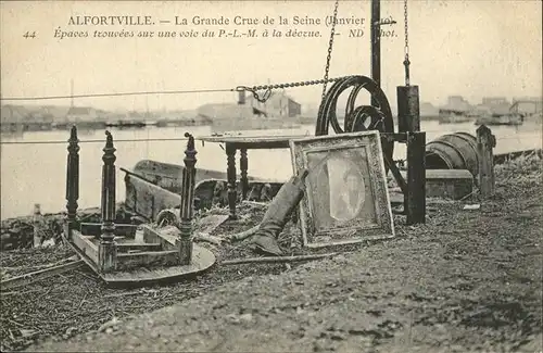 Alfortville La Grande Crue de la Seine Kat. Alfortville