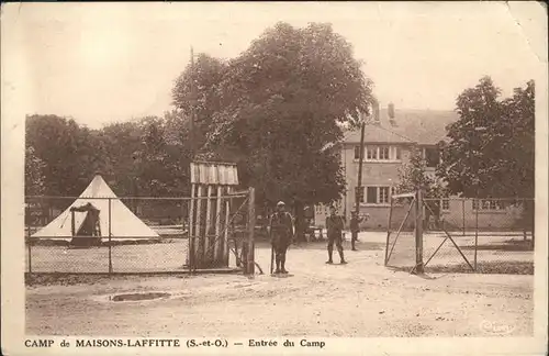 Maisons-Laffitte Entree du Camp Kat. Maisons-Laffitte