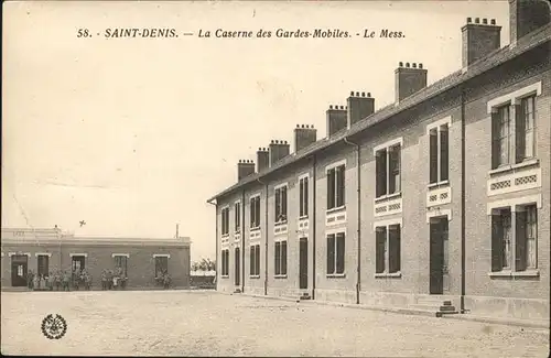 Saint-Denis Seine-Saint-Denis Caserne des Gardes-Molbiles Kat. Saint-Denis