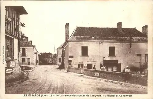 Les Essards d Indre-et-Loire St. Michel Continvoir Kat. Les Essards