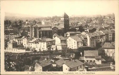 Eymoutiers Pont metallique Kat. Eymoutiers