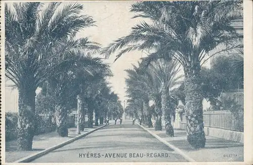 Hyeres Avenue Beau Regard Kat. Hyeres