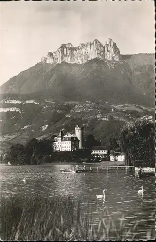 Duingt Chateau Dents de Lamfon Schwan Kat. Duingt