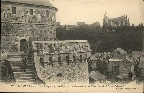 Fougeres Saint Leonard Kat. Fougeres