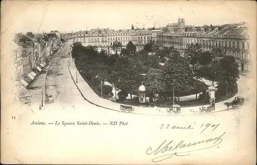 Amiens Square Saint Denis Kutsche Kat. Amiens