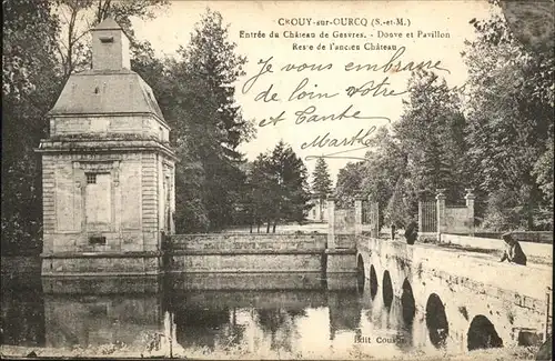 Crouy-sur-Ourcq Chateau  Kat. Crouy-sur-Ourcq