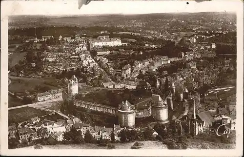 Fougeres Fliegeraufnahme  Kat. Fougeres