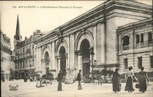 Aix-les-Bains Thermal Porteurs Kat. Aix-les-Bains