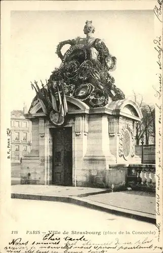 Paris Ville de Strasbourg Kat. Paris