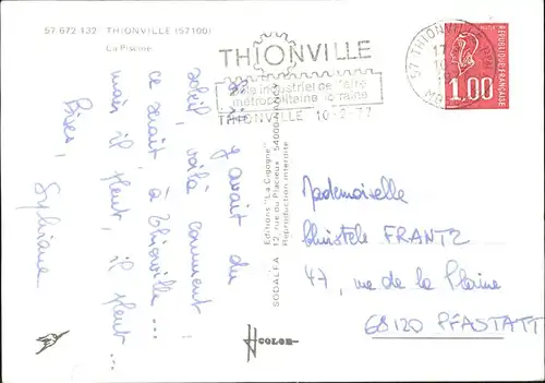 Thionville Schwimmbad Kat. Thionville