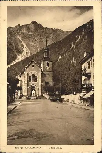 Chamonix Eglise Kat. Chamonix-Mont-Blanc