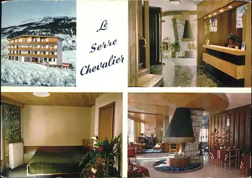 Villeneuve Alpes-de-Haute-Provence Hotel le Serre Chevalier Kat. Villeneuve