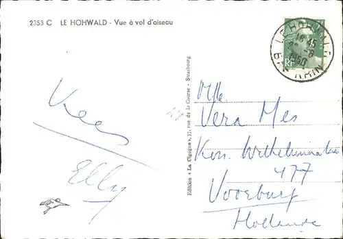 Le Hohwald  Kat. Le Hohwald