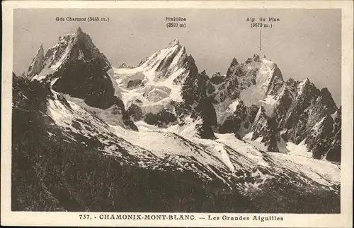 Chamonix Mont Blanc Kat. Chamonix-Mont-Blanc