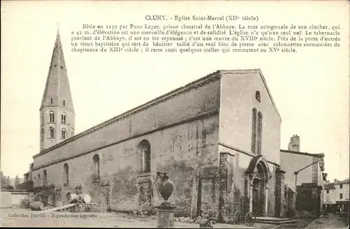 Cluny Eglise Saint Marcel Kat. Cluny