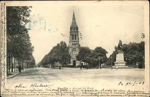 Neuilly-sur-Seine Avenue du Roule Kat. Neuilly-sur-Seine