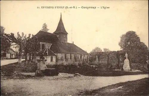 Coupvray L Eglise Kat. Coupvray