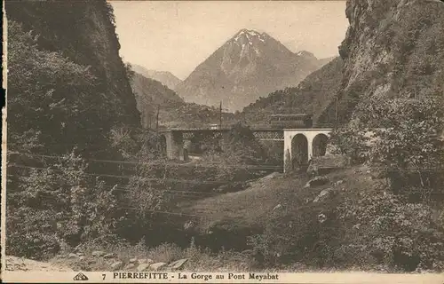 Pierrefitte-Nestalas Gorge au Pont Meyabat