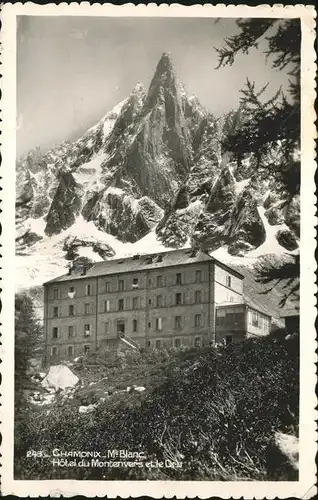 Chamonix Mont Blanc Hotel Montenvers Kat. Chamonix-Mont-Blanc