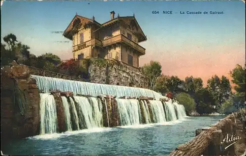 hw10081 Nice Alpes Maritimes Cascade de Gairaut Kategorie. Nice Alte Ansichtskarten