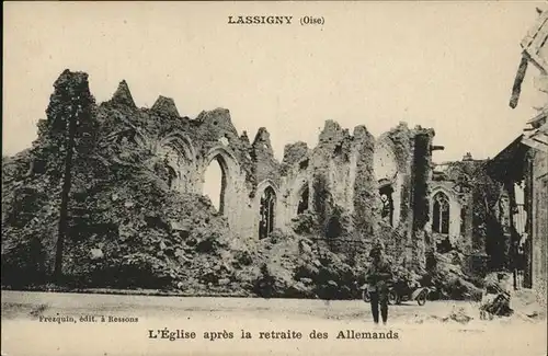 Lassigny Eglise Kat. Lassigny