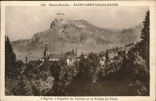 Saint-Gervais-les-Bains L Eglise Pointe Plate Kat. Saint-Gervais-les-Bains