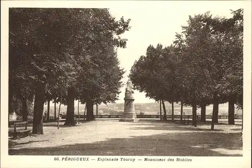Perigueux Esplanade Tourny Monument Mobiles Kat. Perigueux