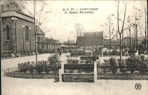 Saint-Ouen Seine-Saint-Denis Square Marmottan Kat. Saint-Ouen