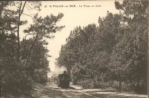Saint-Palais-sur-Mer Tram foret Kat. Saint-Palais-sur-Mer