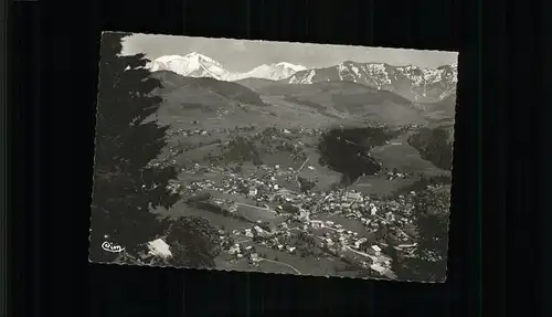 Megeve Vue panoramique Mont Blanc Kat. Megeve
