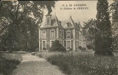 Sannois Chateau de Cernay Kat. Sannois