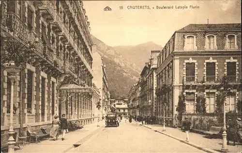 Cauterets Boulevard Latapie Flurin Kat. Cauterets