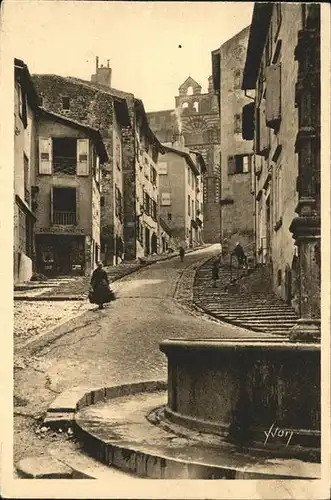 Le Puy-Notre-Dame Brunnen Kat. Le Puy-Notre-Dame