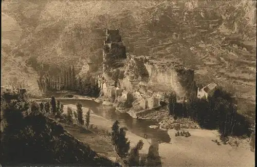 Gorges du Tarn Castelbouc Kat. Le Rozier