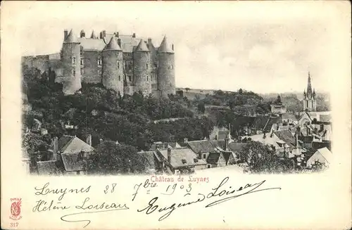 Luynes Indre-et-Loire Chateau / Tours /Arrond. de Tours